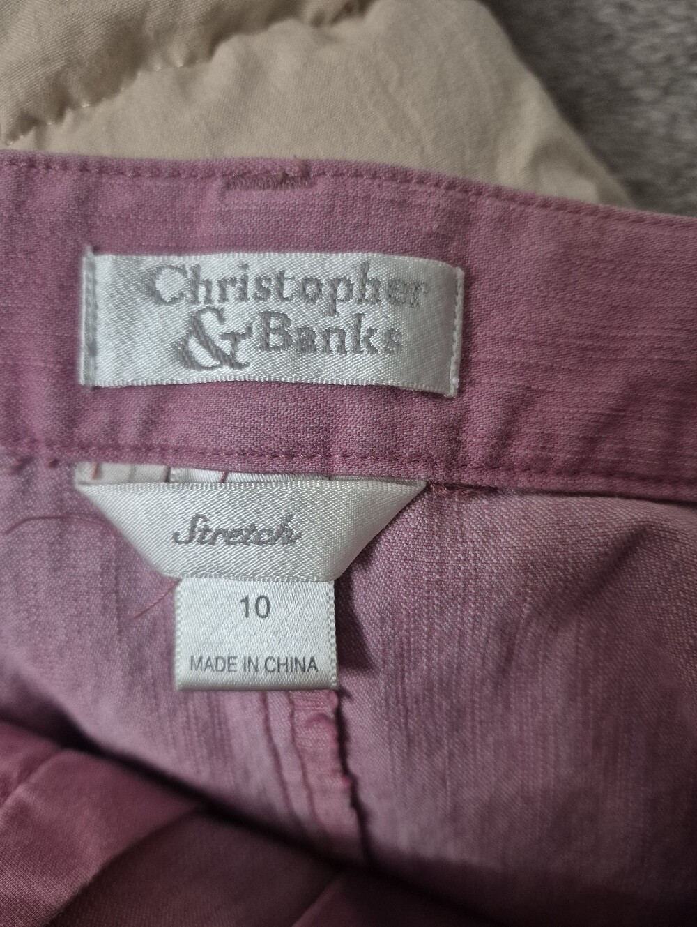 Christopher & Banks Rose Pink A-Line Mini Skirt - Picture 4 of 4